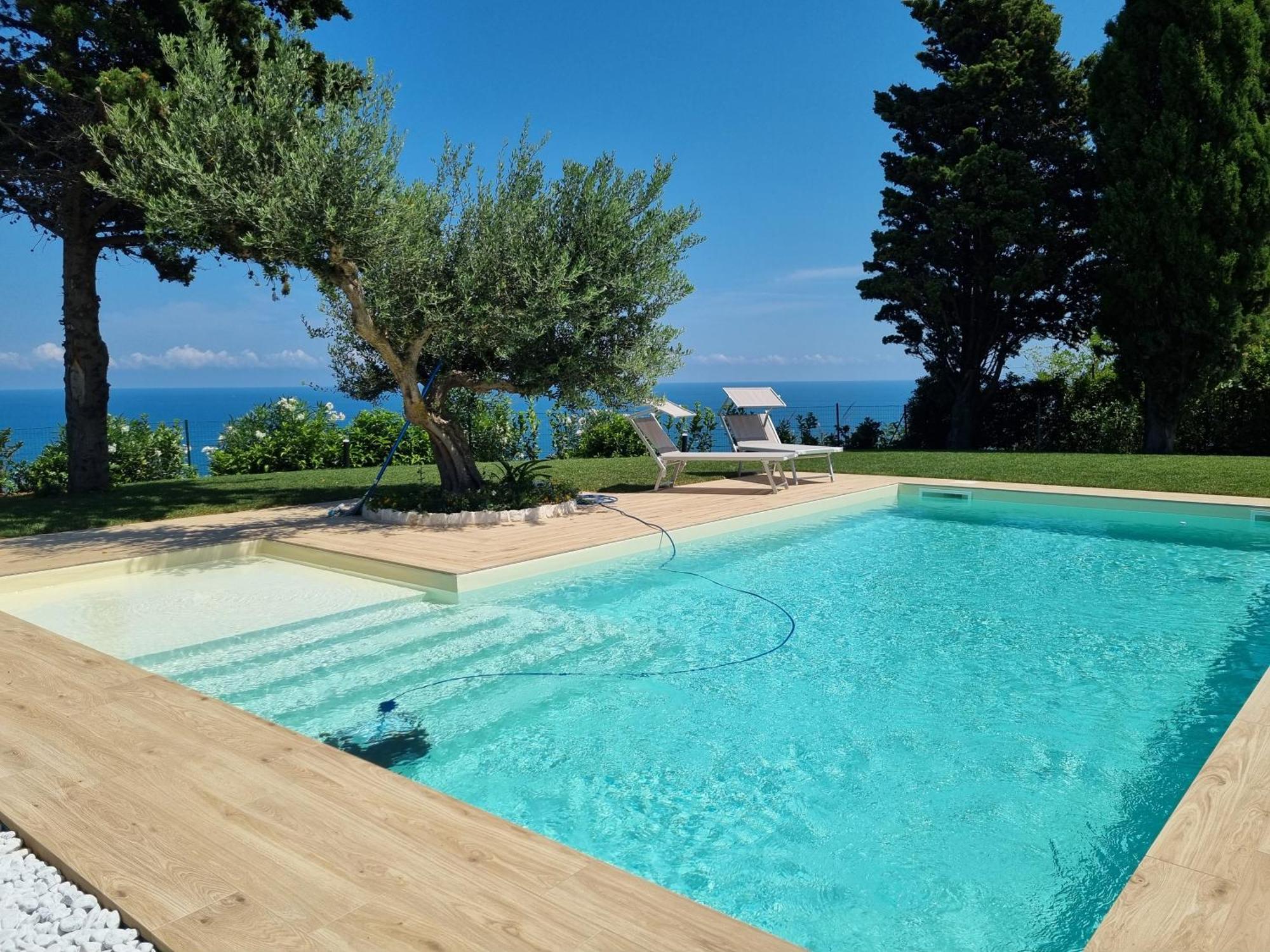 Carezza Del Mare Villa โทริโนดิซานโกร ภายนอก รูปภาพ
